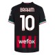 AC Milan Brahim 10 Matchtröja Hemma 2022-2023