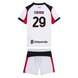 AC Milan Fofana 29 Matchtröja Barn Borta 2025-2026
