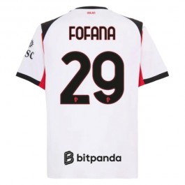 AC Milan Fofana 29 Matchtröja Borta 2025-2026