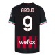 AC Milan Giroud 9 Matchtröja Hemma 2022-2023
