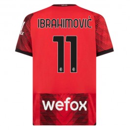 AC Milan Ibrahimović 11 Matchtröja Hemma 2023-2024