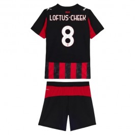 AC Milan Loftus-Cheek 8 Matchtröja Barn Hemma 2025-2026