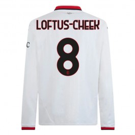 AC Milan Loftus-Cheek 8 Matchtröja Borta 2024-2025 Långärmad
