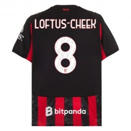 AC Milan Loftus-Cheek 8 Matchtröja Hemma 2025-2026