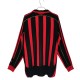 AC Milan Matchtröja Hemma Retro 2006-2007 - Långärmad