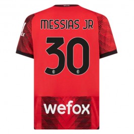 AC Milan Messias Jr 30 Matchtröja Hemma 2023-2024