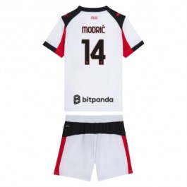 AC Milan Modrić 14 Matchtröja Barn Borta 2025-2026