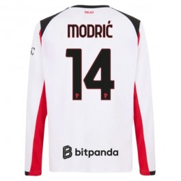 AC Milan Modrić 14 Matchtröja Borta 2025-2026 Långärmad
