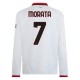 AC Milan Morata 7 Matchtröja Borta 2024-2025 Långärmad