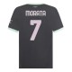 AC Milan Morata 7 Matchtröja Tredje 2024-2025