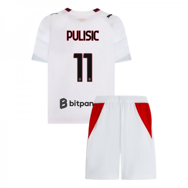 AC Milan Pulisic 11 Bortaställ 2026-2027 Barn AC Milan Pulisic 11 Bortaställ 2026-2027 Barn