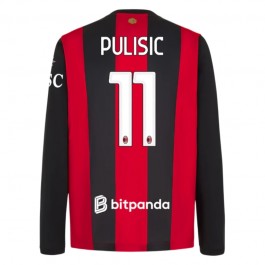 AC Milan Pulisic 11 Hemmatröja 2026-2027 Långärmad