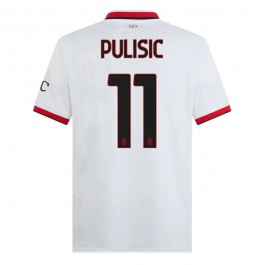 AC Milan Pulisic 11 Matchtröja Borta 2024-2025