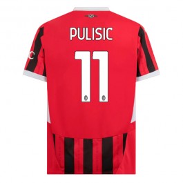 AC Milan Pulisic 11 Matchtröja Hemma 2024-2025