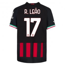 AC Milan R. Leao 17 Matchtröja Hemma 2022-2023