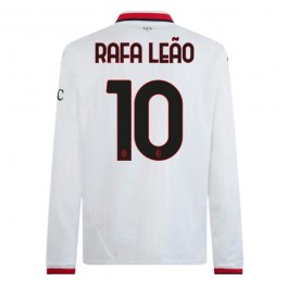 AC Milan Rafa Leão 10 Matchtröja Borta 2024-2025 Långärmad