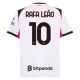 AC Milan Rafa Leão 10 Matchtröja Borta 2025-2026