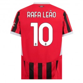 AC Milan Rafa Leão 10 Matchtröja Hemma 2024-2025