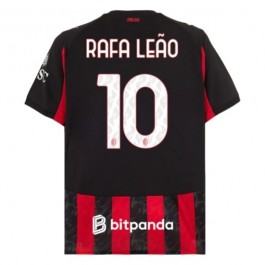AC Milan Rafa Leão 10 Matchtröja Hemma 2025-2026