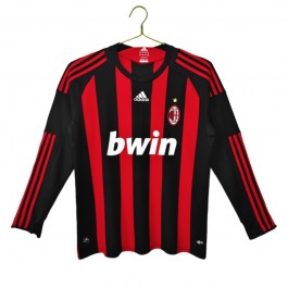 AC Milan Retro Hemmatröja 2008-2009 Långärmad