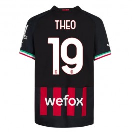AC Milan Theo 19 Matchtröja Hemma 2022-2023