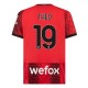 AC Milan Theo 19 Matchtröja Hemma 2023-2024