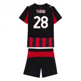 AC Milan Thiaw 28 Matchtröja Barn Hemma 2025-2026