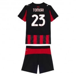AC Milan Tomori 23 Matchtröja Barn Hemma 2025-2026
