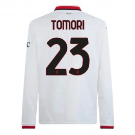 AC Milan Tomori 23 Matchtröja Borta 2024-2025 Långärmad