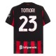 AC Milan Tomori 23 Matchtröja Hemma 2025-2026