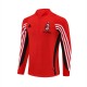 AC Milan Träningströja 2003-04 - 1-4 Zip Retro Röd