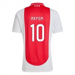 AFC Ajax Akpom 10 Matchtröja Hemma 2024-2025