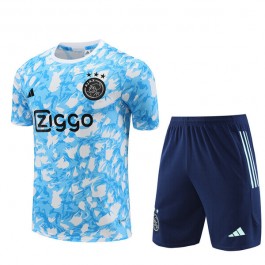 AFC Ajax Träningströja Ställ 2023-24 - Blå Camouflage