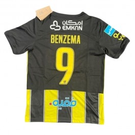 Al-Ittihad Club Benzema 9 Matchtröja Hemma 2023-2024