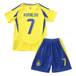 Al Nassr FC Ronaldo 7 Matchtröja Barn Hemma 2024-2025