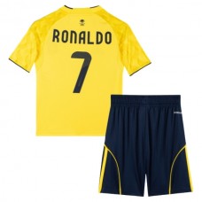 Al Nassr FC Ronaldo 7 Matchtröja Barn Hemma 2025-2026