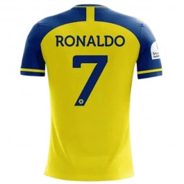 Al Nassr FC Ronaldo 7 Matchtröja Hemma 2022-2023