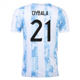 Argentina Dybala 21 Matchtröja Hemma 2021