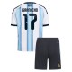 Argentina Garnacho 17 Hemmaställ VM 2026 Barn