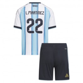 Argentina L.Martinez 22 Hemmaställ VM 2026 Barn