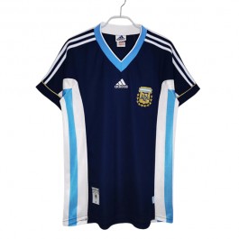 Argentina Matchtröja Borta Retro 1998