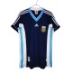 Argentina Matchtröja Borta Retro 1998