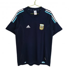 Argentina Matchtröja Borta Retro 2002