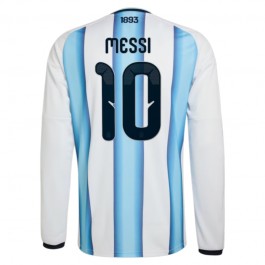 Argentina Messi 10 Hemmatröja VM 2026 Långärmad