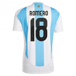 Argentina Romero 18 Matchtröja Hemma Copa América 2024