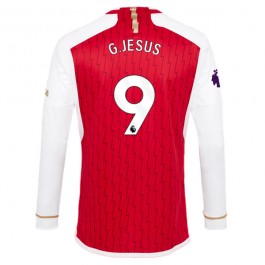 Arsenal G.Jesus 9 Matchtröja Hemma 2023-2024 - Långärmad