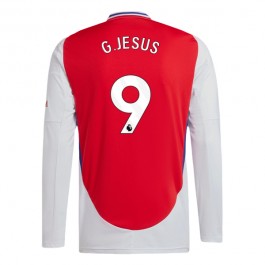 Arsenal G.Jesus 9 Matchtröja Hemma 2024-2025 Långärmad