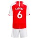 Arsenal Gabriel 6 Matchtröja Barn Hemma 2023-2024