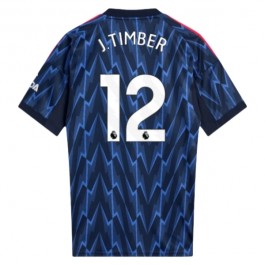 Arsenal J.Timber 12 Matchtröja Borta 2025-2026