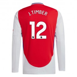 Arsenal J.Timber 12 Matchtröja Hemma 2024-2025 Långärmad